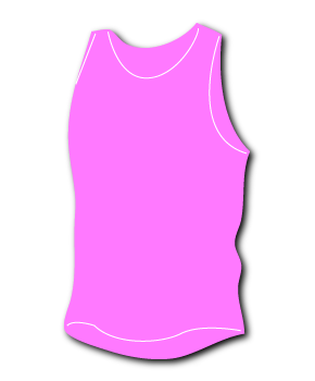 flo pink singlet