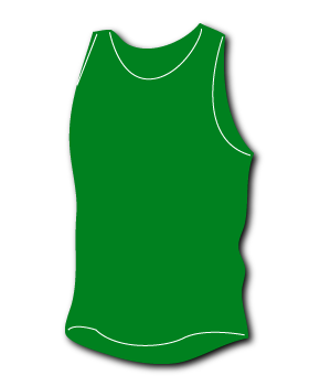 emerald green singlet