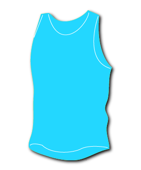 turquoise singlet