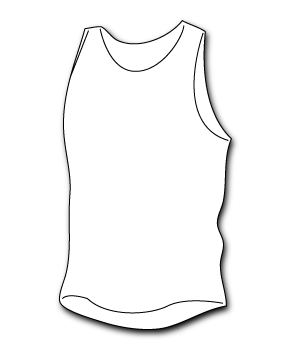 white singlet